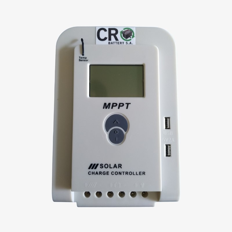 Regulador solar 12/24V - 40A MPPT con display