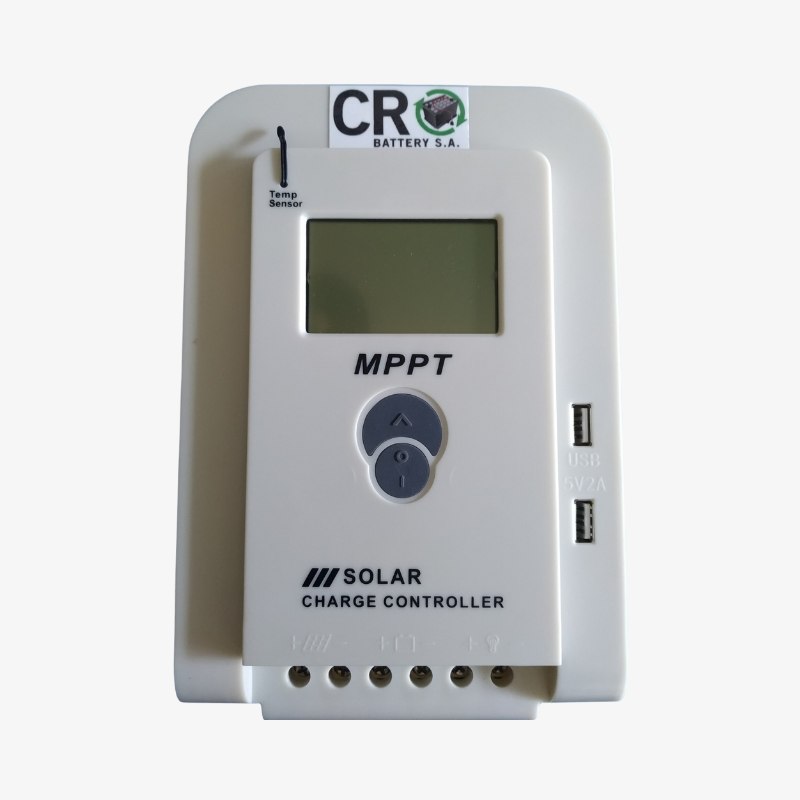 Regulador solar 12/24V - 20A MPPT con display