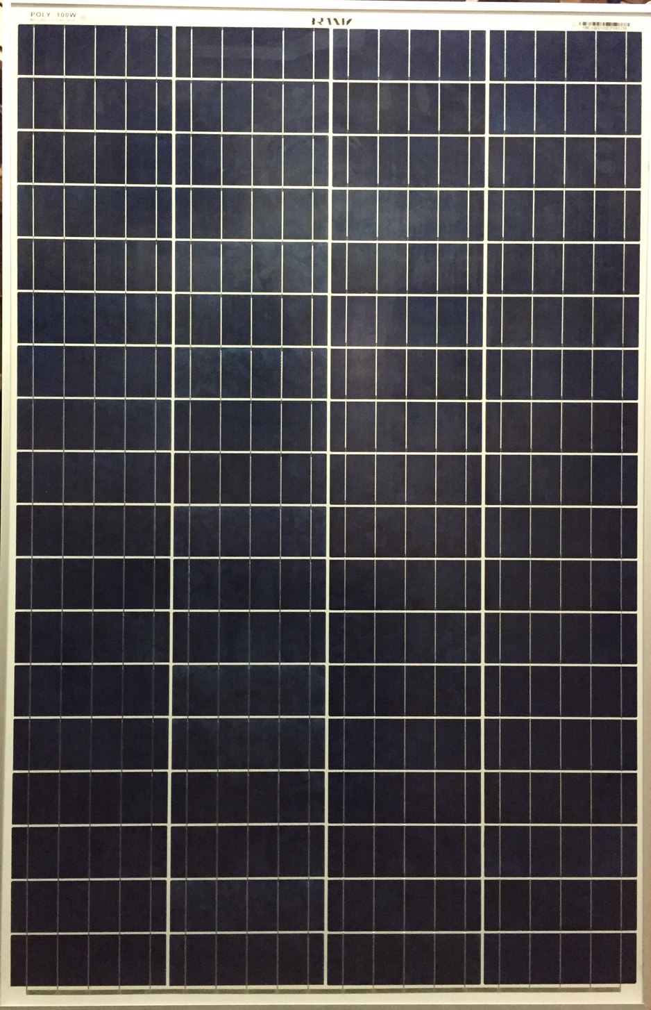 PANEL SOLAR 12V 100W POLICRISTALINO BRANIK