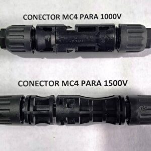 Par de conectores MC-4 1500V